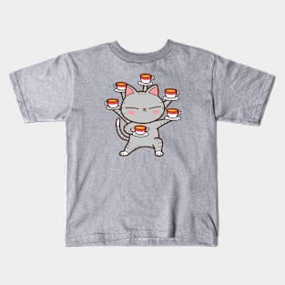 coffee tai chi Kids T-Shirt